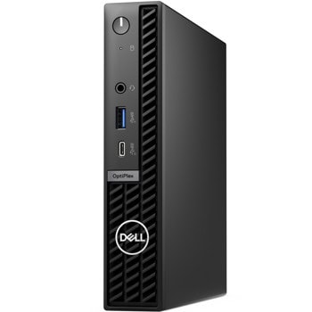 Настолен компютър Dell OptiPlex Micro 7020 (N103O7020MFFEMEA_N2_VP_UBU), четириядрен Intel Core i3-12100T 2.2/4.1GHz, 8GB DDR5, 512GB SSD NVMe, 1x USB 3.2 Gen 2 Type-C, клавиатура и мишка, Linux | JAR Computers Dell OptiPlex MFF 7020 N103O7020MFFEMEA_N2_VP_UBU