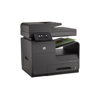 HP Officejet Pro X576dw, цветен професионален мастилен принтер/копир/скенер/факс, 2400x1200 dpi, 70/70 стр/мин, DADF, Wi-Fi 802.11b/g/n, LAN 10/100, RJ-11, USB, 1г. | JAR Computers HP Officejet Pro X576dw Multifunction Printer