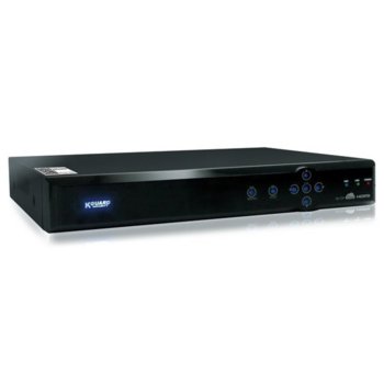 Аналогов HD (AHD) видеорекордер KGUARD KG-AR1621, 16 канален, 1080p, H.264, 1x SATA, HDMI, VGA, USB, ALARM, AUDIO, 1x RJ45 100 Mbps image