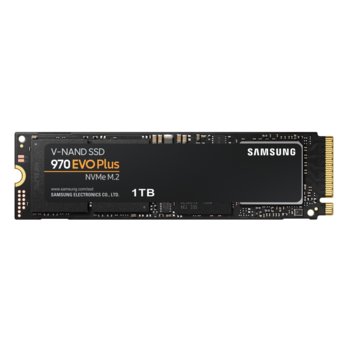 Памет SSD 1TB Samsung 970 EVO Plus, NVMe, M.2 (2280), скорост на четене 3500 MB/s, скорост на запис 3300 MB/s image