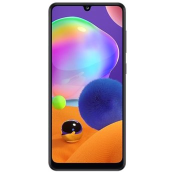Смартфон Samsung SM-A315 Galaxy A31 (син), поддържа 2 sim карти, 6.4" (16.25 cm) Super AMOLED дисплей, осемядрен Mediatek MT6768 2.0 GHz, 4GB RAM, 128GB Flash памет (+ microSD слот), 48.0 + 8.0 + 5.0 + 5.0 Mpix & 20.0 MP, Android 10, 185g. | JAR Computers Samsung SM-A315 Galaxy A31 4/128GB Blue