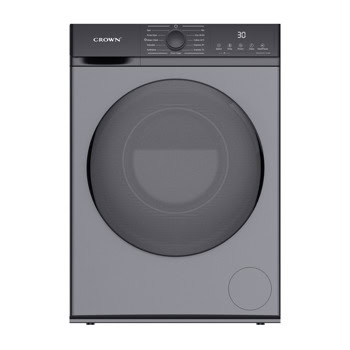 Перална машина Crown CWM10J12BLDCIX, клас A, 10кг. капацитет, 1400 оборота в минута, 10 програми, свободностояща, 60cm ширина, Steam Wash, инокс | JAR Computers Crown CWM10J12BLDCIX