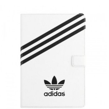 Кожен калъф Adidas Stand Case (бял) за iPad mini/2/3, поставка | JAR Computers Adidas Stand Case White