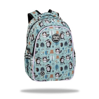 Светеща ученическа раница Coolpack - JIMMY - Shoppy, две основни отделения, EVA гръб, ключодържател, LED светлини, разноцветна | JAR Computers Coolpack - JIMMY - Shoppy