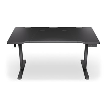 Гейминг бюро Endorfy Atlas L Electric, МДФ, 150 x 78 cm, до 80 кг. натоварване, поставка за слушалки, електрическо управление на височина, черно | JAR Computers Endorfy Atlas L Electric EY8E004
