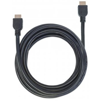 Кабел Manhattan 353953, от HDMI(м) към HDMI(м), 5m, Черен | JAR Computers Manhattan 353953 HDMI(м) към HDMI(м) 5m