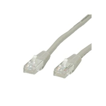 Пач кабел, Roline, UTP, Cat.6, 5m, сив | JAR Computers Roline UTP Cat.6 5m 21.99.0905