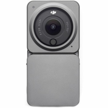 Екшън камера DJI Action 2 Power Combo (CP.OS.00000197.01), камера за екстремен спорт, 4K@60fps, 1.76" (4.47 cm) дисплей, 12MPix, до 70 мин. време за работа, 4x 4K Slow motion, водоустойчива 60m с водоустойчив калъф, сива image
