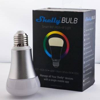 Shelly Bulb Smart Wi-Fi RGB+W Light