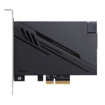 Контролер Asus ThunderboltEX 4, от PCI-E 3.0 x4 към 2x USB Type-C (Support Thunderbolt™ 4), 2x mini DisplayPort | JAR Computers Asus ThunderboltEX 4