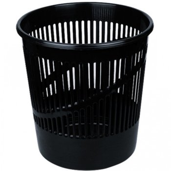 Кошче за отпадъци, 12L, черно | JAR Computers Кошче за отпадъци 12L