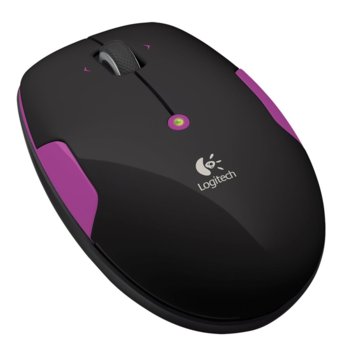 Мишка Logitech Wireless Mouse M345 Pink, безжична, оптична, компактен USB приемник | JAR Computers Logitech Wireless Mouse M345 Pink