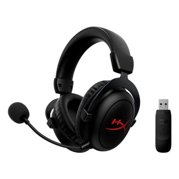 Слушалки HyperX Cloud II Core, безжични, микрофон, USB, гейминг, 53mm драйвери, до 80 часа време на работа, черни | JAR Computers Слушалки HyperX Cloud II Core 6Y2G8AA