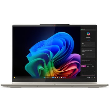 Лаптоп Lenovo Yoga 7 2-in-1 14ILL10 (83JQ001LBM)(бежов), осемядрен Intel Core Ultra 5 226V 2.1/4.5 GHz, 14" (35.56 cm) WQXGA+ OLED 1100nits 120Hz Dolby Vision Touch Display, (HDMI), 16GB LPDDR5X, 1TB SSD, 2x USB4, Windows 11 Home | JAR Computers Lenovo Yoga 7 2-in-1 14ILL10 83JQ001LBM