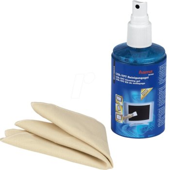 Гел за почистване на TFT/лаптоп + микрофибърна кърпа, HAMA 78302 | JAR Computers Гел за почистване на TFT/лаптоп + микрофибърна к…