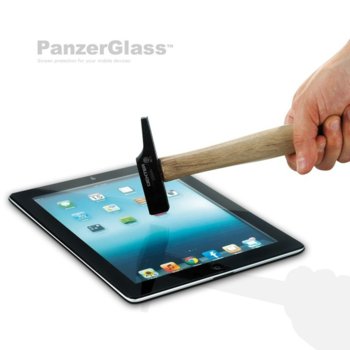 Протектор от закалено стъкло /Tempered Glass/ за iPad Air- прозрачен, удароустойчив image