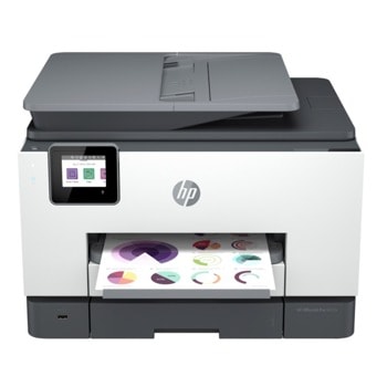 Мултифункционално мастиленоструйно устройство HP OfficeJet Pro 9022e, цветен принтер/копир/скенер/Факс, 1200 x 1200, 24 стр/мин, LAN, WI-FI, A4, HP+ съвместим image