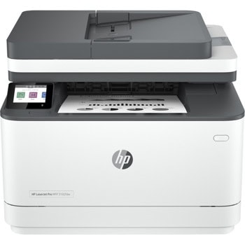 Мултифункционално лазерно устройство HP LaserJet Pro MFP 3102fdw, монохромен, принтер/скенер/копир/факс, 1200 x 1200 dpi, 33 стр/мин, LAN, Wi-Fi, USB, A4 | JAR Computers HP LaserJet Pro MFP 3102fdw