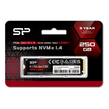 Памет SSD 250 GB Silicon Power UD80 PCIe M.2