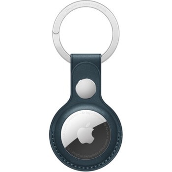 Apple AirTag Leather Key Ring Blue MHJ23ZM/A