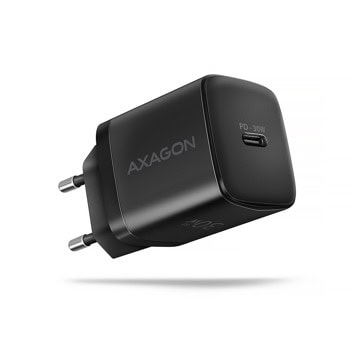 Зарядно устройство AXAGON ACU-PD30, от контакт към USB-C(ж), 3-16V/2A, черно, QC4+, PD, 30W | JAR Computers AXAGON ACU-PD30
