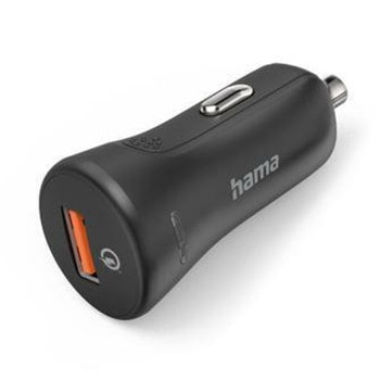 Зарядно устройствo Hama 201633, от атвомобилна запалка към 1x USB-A(ж), 12V/1.5A, 19.5W, черно | JAR Computers HAMA-201633