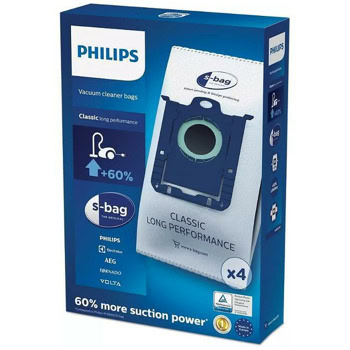 Торби за прахосмукачка Philips FC8021/03, 4x s-bag | JAR Computers Торба за прах Philips FC8021/03