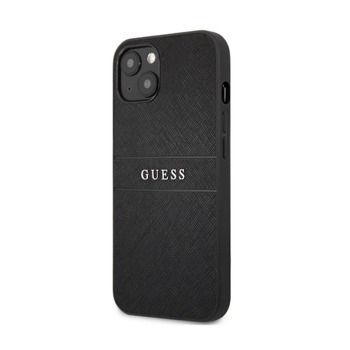 Guess Saffiano PU Leather Hard Case GUHCP13SPSASBB