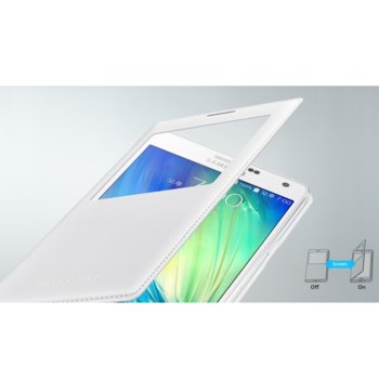 Samsung S-View Flip Case for Galaxy A5 EF-CA700BW