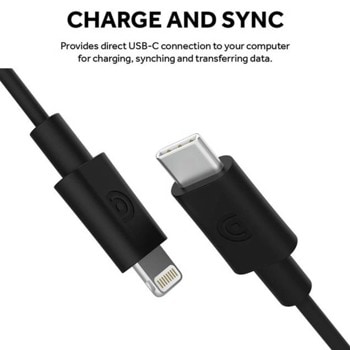 Griffin USB-C to Lightning Cable GP-066-BLK