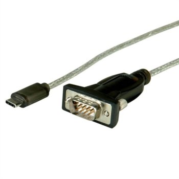 USB3.1 C to SERIAL DB9M converter, 12.02.1161
