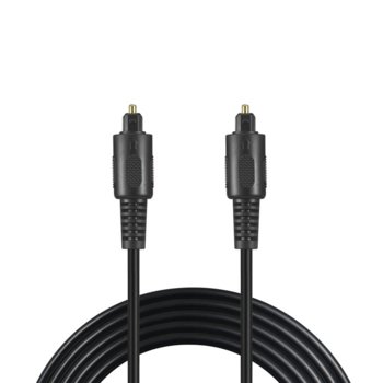 Оптичен кабел Sandberg, Toshlink(м) към Toshlink(м), 1.8m | JAR Computers Оптичен кабел Sandberg Optical Toslink-Toslink