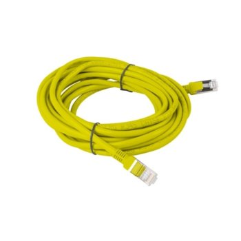 Lanberg patch cord CAT.5E FTP 5m, yellow
