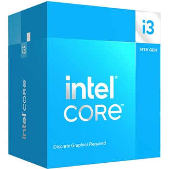 Процесор Intel Core i3-14100F, четириядрен (3.5/4.7GHz, 12MB Cache, LGA1700) BOX, с охлаждане | JAR Computers Intel Core i3-14100F Box BX8071514100F