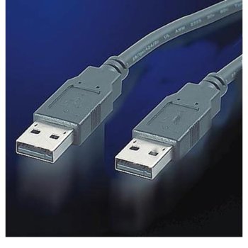Кабел Roline 11.99.8930, USB A(м) към USB A(м), 3m, черен | JAR Computers Roline USB A(м) към USB A(м) 11.99.8930