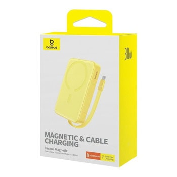 Baseus Magnetic Mini 10000mAh 20W yellow