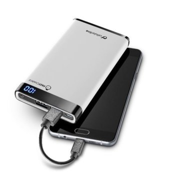 Външна батерия/power bank/ Cellular Line FreePower Manta, 8 000 mAh, Два USB изхода, сива | JAR Computers Cellular Line FreePower Mantra 8000 IT4105