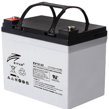 Акумулаторна батерия Ritar Power EV12-33, 12V, 33Ah, GEL, F7(M8)/F11(M6) конектори | JAR Computers Ritar Power EV12-33