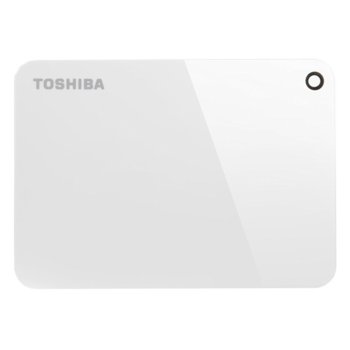 Твърд диск 3TB Toshiba Canvio Advance (бял), външен, 2.5" (6.35 cm), USB 3.0 | JAR Computers Toshiba HDTC930EW3CA