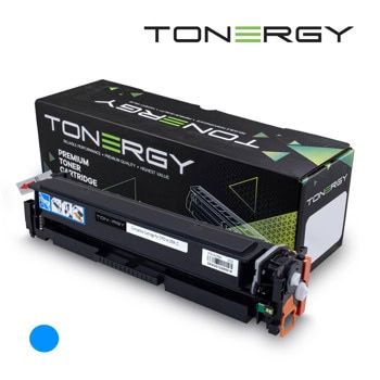 Тонер касета за HP Color LaserJet Pro M 154nw/Pro MFP M 180fndw/180n/181fw - Cyan - CF531A/205A - Tonergy - Неоригинална, заб.: 900 брой копия, с чип | JAR Computers Тонер касета за HP CF531A/205A