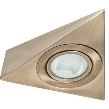 LED луна ELMARK 92255/AB, 20W, 12V, 3.0lm, за мебели, защита (IP21), старо злато | JAR Computers LED луна ELMARK 92255/AB
