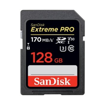 SanDisk SDXC Extreme PRO 128GB SDSDXXY-128G-GN4IN