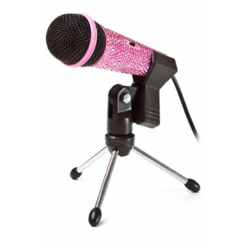 Микрофон SATZUMA Diamante Microphone, розов