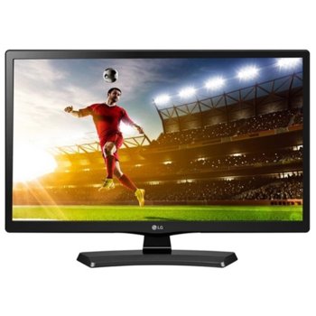 Монитор LG 24MT48DG-BZ, 24"(60.96см) Wide WXGA LED панел, 75Hz, 5 ms, 5000000:1, 250 cd/m2, HDMI, черен | JAR Computers 24" LED TV LG 24MT48DG-BZ, DVB-T/C, HD, HDMI