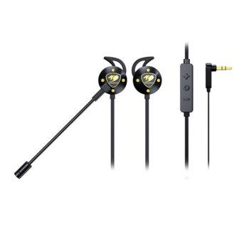 Слушалки Cougar Attila, микрофон, гейминг, черни | JAR Computers Cougar Attila