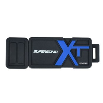 Памет 256GB USB Flash Drive, Patriot Supersonic Boost (PEF256GSBUSB), USB 3.1, черна | JAR Computers Patriot 256GB USB 3.1 PEF256GSBUSB