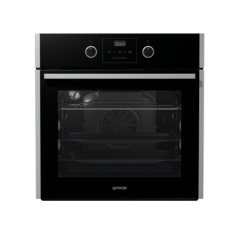 Фурна за вграждане GORENJE BO 637 E30 XG, клас А, 67 л., 3300 W, механично управление, SilverMatte емайл, AquaClean, сива | JAR Computers GORENJE BO 637 E30 XG
