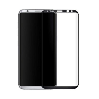 Стъклен протектор за Samsung Galaxy S9, черен
