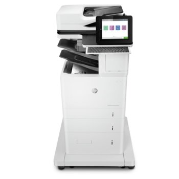Мултифункционално лазерно устройство HP LaserJet Enterprise Flow MFP M635z, монохромен принтер/копир/скенер/факс, 1200 x 1200 dpi, 61 стр./мин, USB, LAN, Wi-Fi, A4 | JAR Computers HP LaserJet Enterprise Flow MFP M635z