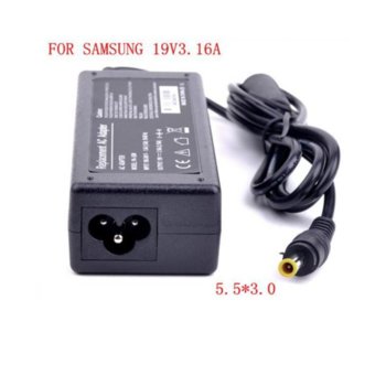 Захранване (заместител) за лаптопи Samsung, 19V/3.16A/60W, жак (3 x 5.5) | JAR Computers Power Supply 19V/3.16A/60W, жак (3 x 5.5)